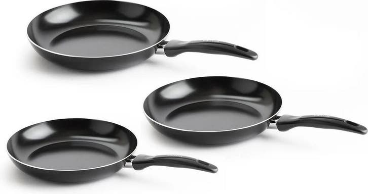 VitaVerde Expert koekenpannenset Ø20 + Ø24 + Ø28 cm –..., Huis en Inrichting, Keuken | Potten en Pannen, Nieuw, Verzenden