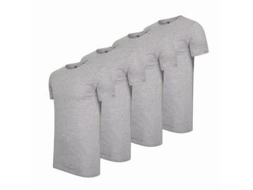 Veiling - Cappuccino Italia 4-Pack T-shirts Ronde Hals Grijs, Kleding | Heren, Nieuw