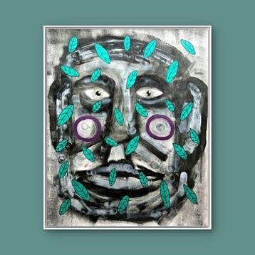 Nuno Barbedo (1983) - The outsider (XL Size Painting)