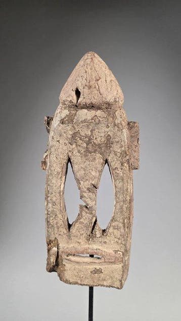 Masker van hardhout - Dogon - Mali (Zonder minimumprijs)