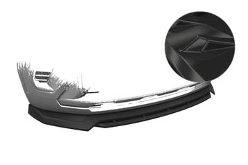 Cupspoiler voor Opel Crossland CSL683-G, Verzenden, Nieuw
