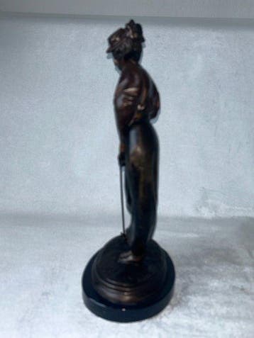 Artihove - Joseph D’Aste - Statue, Golfster - 35 cm - Bronze