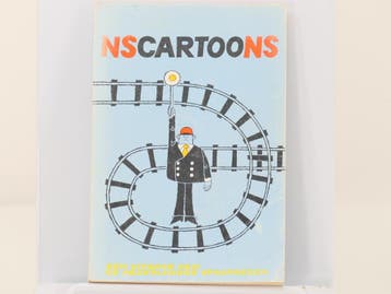 WiBo NS cartoons een uitgave van de Nederlandse Spoorwege..., Ophalen of Verzenden, Nieuw