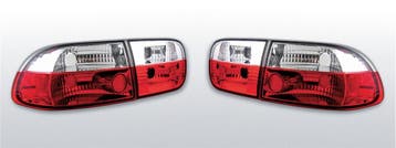 Carnamics Achterlichten | Honda Civic 91-96 4-d / Civic Coup, Verzenden