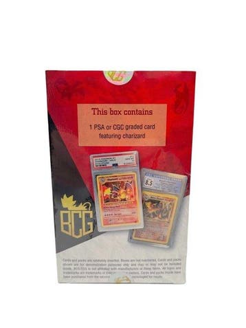 Pokémon Mystery box - Charizard Graded Card - Various sets, Nieuw