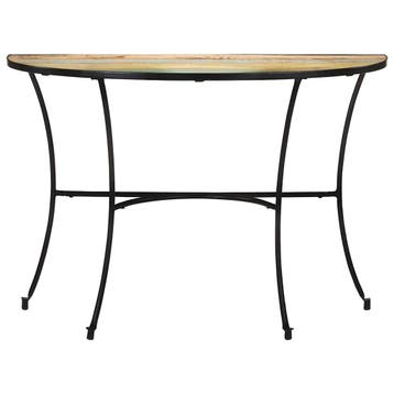 vidaXL Bijzettafel 110x40x77 cm massief gerecycled hout, Verzenden, Nieuw