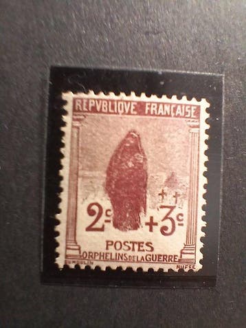 Frankrijk 1917/1918 - Ten bate van de oorlogskinderen, 1e, Gestempeld