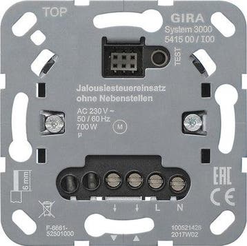 Gira Jaloezie- En Rolluikbesturing Systeem 3000 - 541500, Verzenden, Nieuw