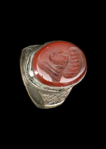 Islamitische Ottomaanse/Bedoeïenenstijl zilveren metaal Ring