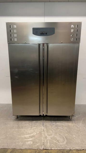 Réfrigérateur à double porte en acier inoxydable Combisteel,, Verzenden