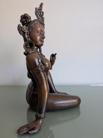 Bronzen beeld - Beeld - Azië (Zonder minimumprijs), Antiek en Kunst
