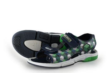 Minecraft Sandalen Jongens in maat 33 Groen, Verzenden, Schoenen