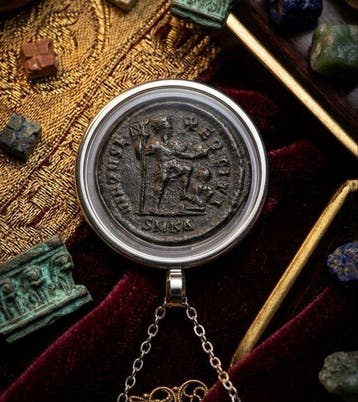 Oud-Romeins, Keizerrijk Brons Munthanger - Theodosius I de