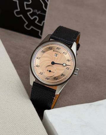 Sugess - Art Master Automatic Jump Hour Salmon - Zonder, Nieuw