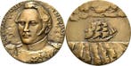 Bronzegussmedaille 1982 Russland-medaille en Marken, Verzenden