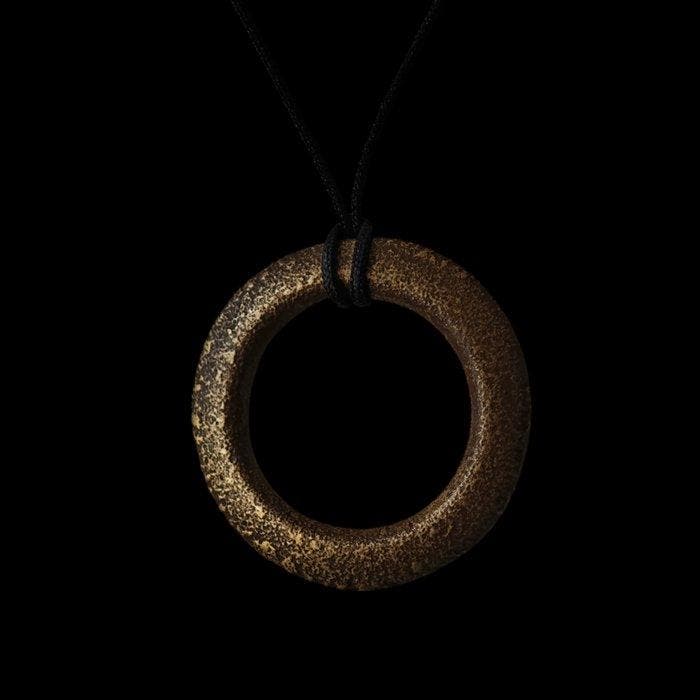 Oud-Keltisch Brons Druïde Oneindigheidsamulet Hanger met, Handtassen en Accessoires, Antieke sieraden