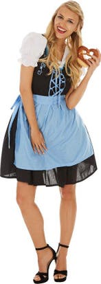 2dekans | Dressforfun Dameskostuum Dirndl Oktoberfest Madl, Kinderen en Baby's, Ophalen of Verzenden, Nieuw