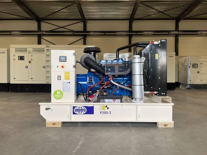 FG Wilson P200-3 - 200 kVA Open Genset - DPX-16011-O, Articles professionnels, Machines & Construction | Générateurs, Enlèvement ou Envoi