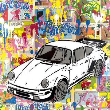 Koen Betjes (1992) - Fast Old Car x Comics x Collage