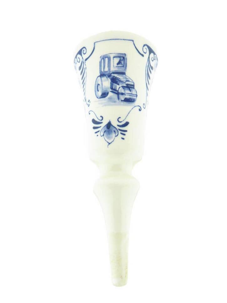 borrelglaasje op steekvoet Delfts Blauw, Maison & Meubles, Accessoires pour la Maison | Autre, Envoi
