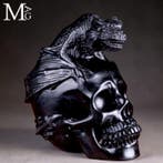 Donkere Symfonie: De Draak van de Schedel. Zwarte, Verzamelen, Mineralen en Fossielen