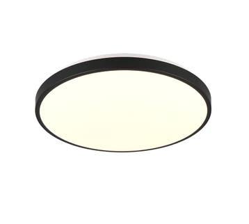 Trio LOODY plafondlamp | LED | zwart met wit | Ø 38,5 cm | I, Verzenden