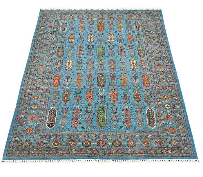 Afghan, Ziegler Kazak, Traditioneel handgeknoopt tapijt, Maison & Meubles, Ameublement | Tapis & Moquettes