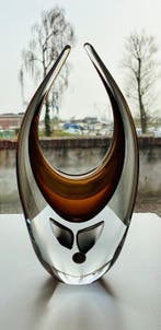 Art Cristal Bohemia - sculptuur, “ It Takes Two” - 25 cm -