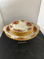 Royal Albert - Gebak/taartset (8) - Old Country Roses -