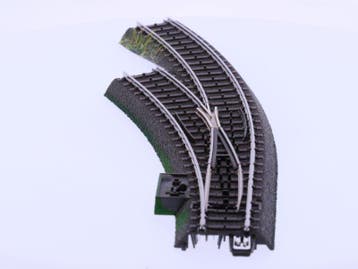 Schaal H0 Märklin 24671 74491 Elektrische          geboge.., Ophalen of Verzenden, Rails