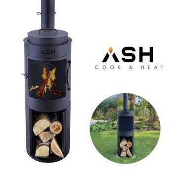 ASH® - Cosy - Tuinhaard met BBQ, Verzenden