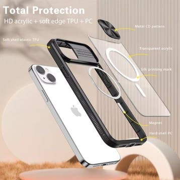 Draadloos Opladen Hoesje voor iPhone 13 Pro - met Camera, Verzenden, Nieuw