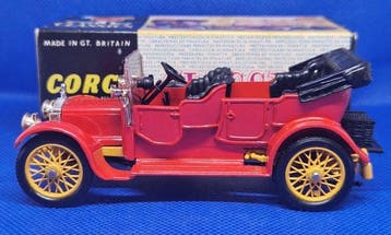 Corgi 1:43 - Modelauto (2) - Daimler 38 1910, Renault 12/16