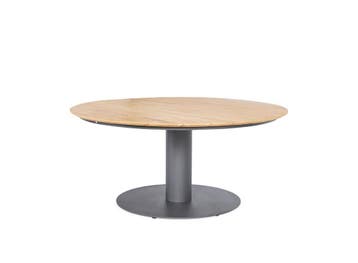 Suns Grado tuintafel Ø 170 cm teak tafelblad SALE |, Tuin en Terras, Nieuw