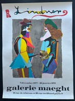 Richard Lindner - Original exhibition poster - Galerie, Antiek en Kunst