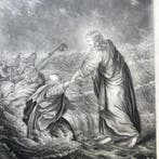 Carrington Bowles (1724-1793) - Christ Walking on the Sea