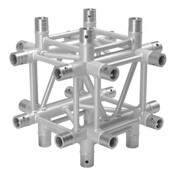 FORTEX FX34-C60 vierkant truss 6-weg kruis, Verzenden
