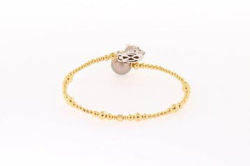 Armband - 18 karaat Witgoud, Geel goud - 0.59ct. tw. Diamant, Nieuw