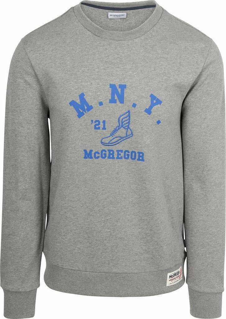 McGregor Sweatshirt Graphic Grijs maat Maat 52/54 (L) Heren, Vêtements | Hommes, Pulls & Vestes, Envoi