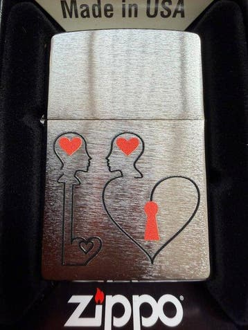 Zippo - Zonder minimumprijs - Aansteker - Staal (roestvrij), Nieuw