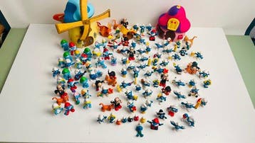 Peyo, Schleich - Speelgoedfiguurtjes Rare Smurf Collection –