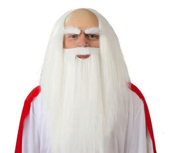 Gandalf Lord Of The Rings Pruik Wit, Hobby en Vrije tijd, Verzenden, Nieuw