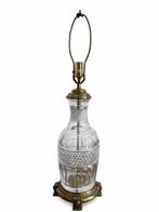 Paul Hanson - Paul Hanson - Lamp (2) - Messing, Kristal -, Antiek en Kunst