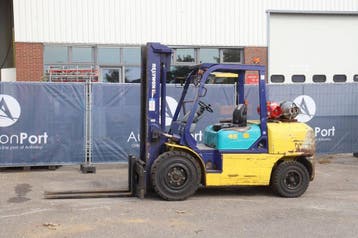 Veiling: Heftruck Komatsu FG45T-7 LPG 4400kg 3.7m 1999, Ophalen