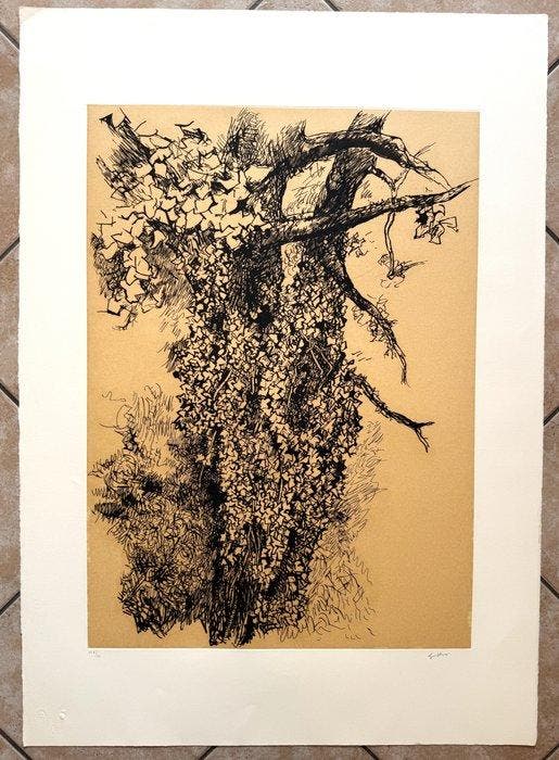 Renato Guttuso (1911-1987) - Albero, Antiquités & Art, Antiquités | Autres Antiquités