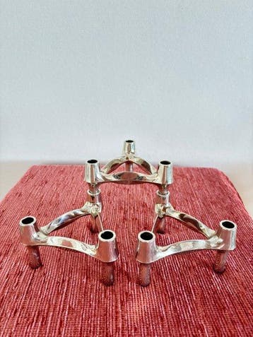 Stoff&Nagel für BMF - Chandelier - Métal chromé, années