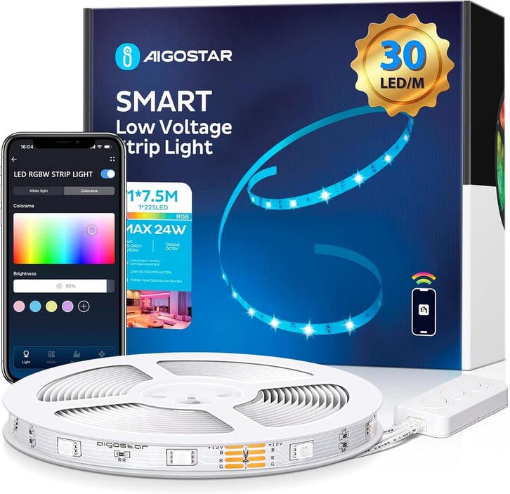 Led strip - Ledstrip - 7,5 meter - RGB - Aigostar, Maison & Meubles, Lampes | Autre, Envoi