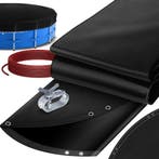 Zwembad Afdekzeil - Rond - Solarzeil - 488 cm - Zwart - KESS, Verzenden