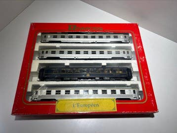 Rivarossi H0 - 3611 - Modeltrein personenwagonset (1) - L, Nieuw