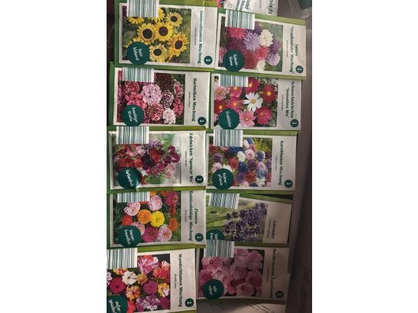 Veiling - Bloemzaden Mix – 10 Soorten Kleurrijke Tuinbloem, Tuin en Terras, Planten | Tuinplanten